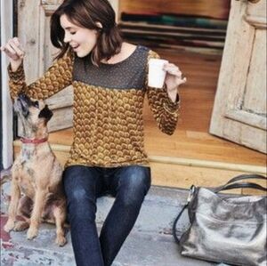 Boden Jersey Knit Top Sz 6